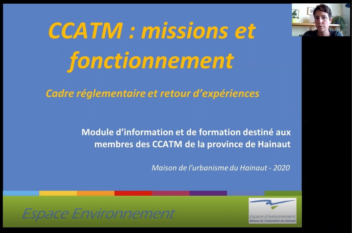 Image d'inrtoduction de la formation sur les missions et fonctionnement d'une CCATM